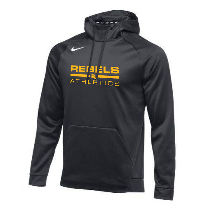 Rebels Athletics Nike® Therma Performance Hoodie - Black