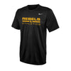 Rebels Athletics Nike® Legend Short Sleeve Performance Tee - Black