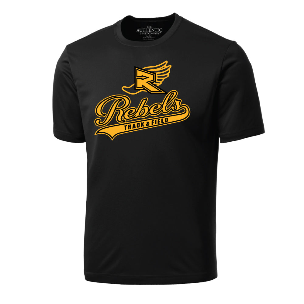 Rebels Track & Field ATC™ Short Sleeve Performance Shirt - Black