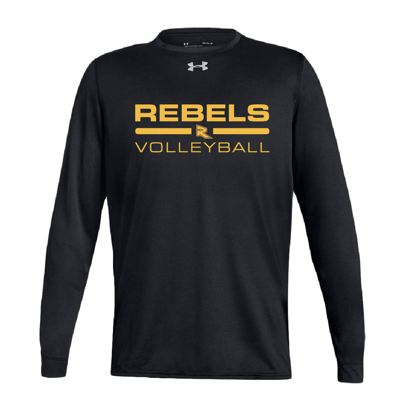 Rebels Volleyball Under Armour® Locker 2.0 Long Sleeve Shirt - Black