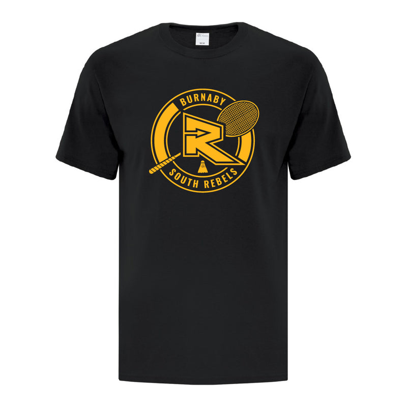 Rebels Badminton ATC™ Short Sleeve T-Shirt - Black