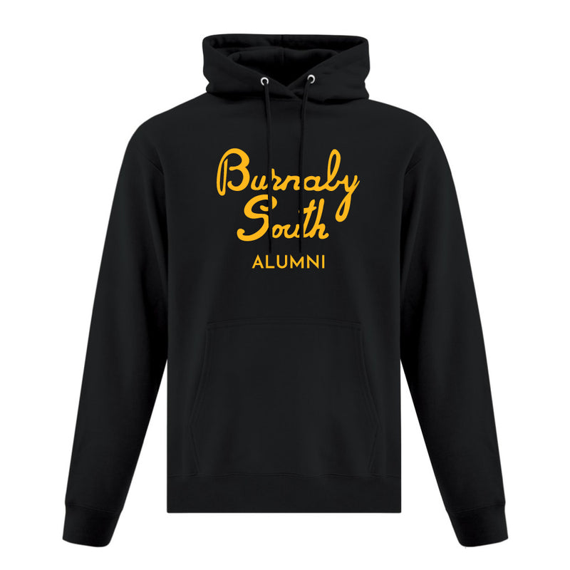 Rebels Alumni ATC™ Hoodie - Vintage Burnaby South Logo - Black