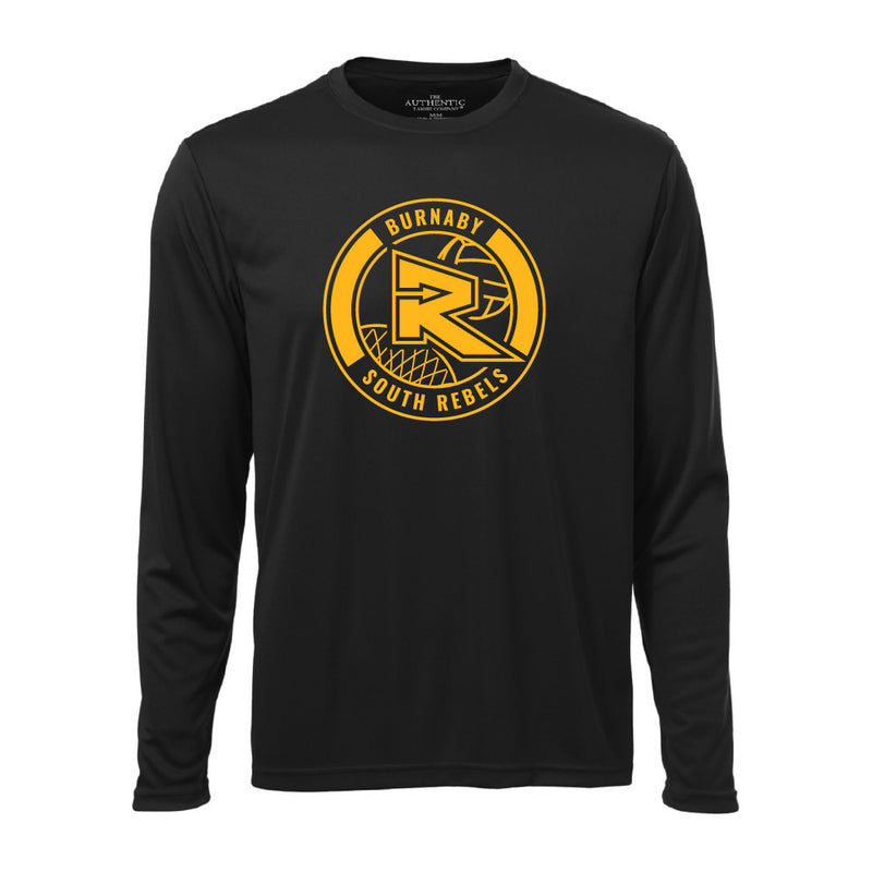 Rebels Netball ATC™ Long Sleeve Performance Shirt - Black