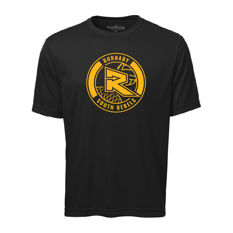 Rebels Netball ATC™ Short Sleeve Performance Shirt - Black