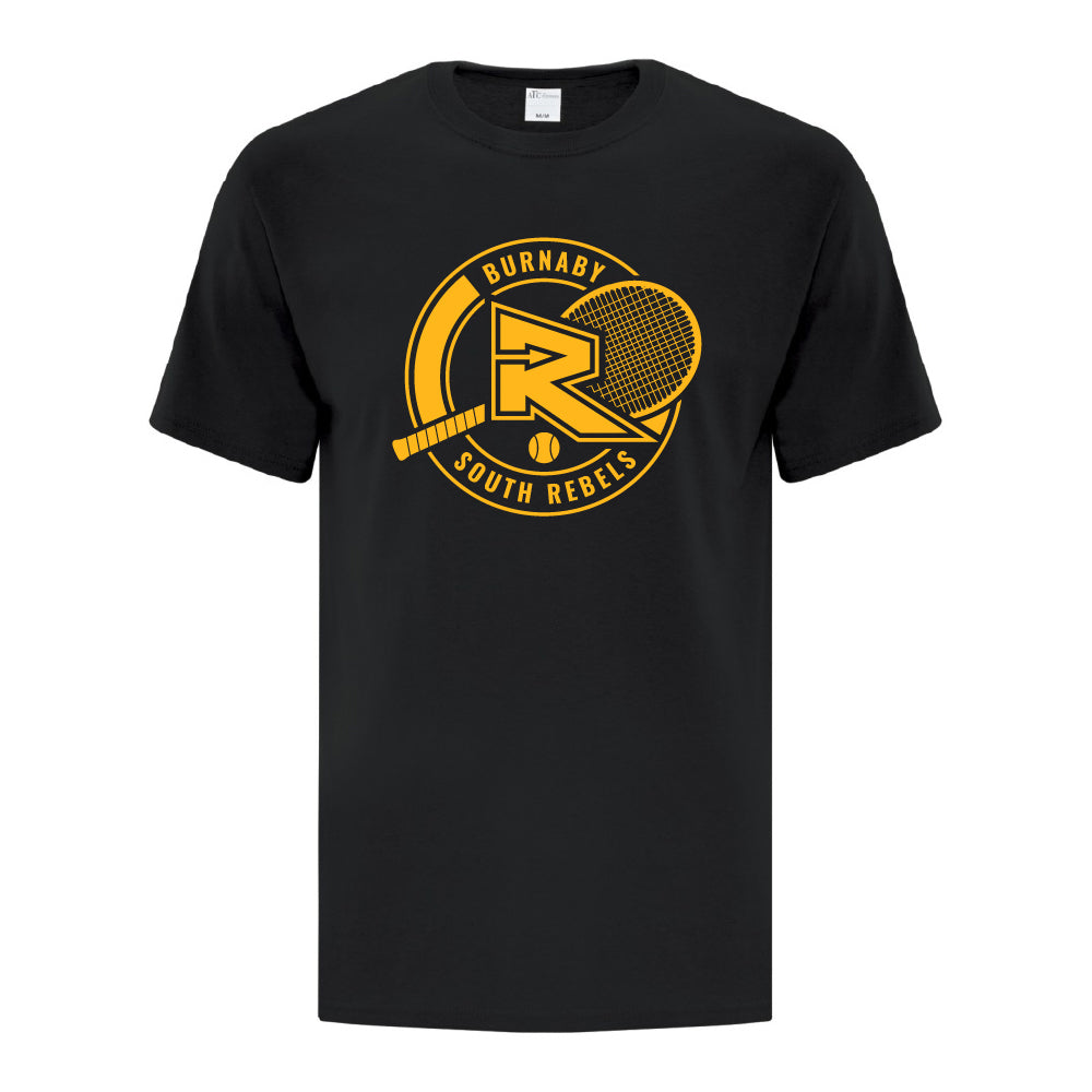 Rebels Tennis ATC™ Short Sleeve T-Shirt - Black