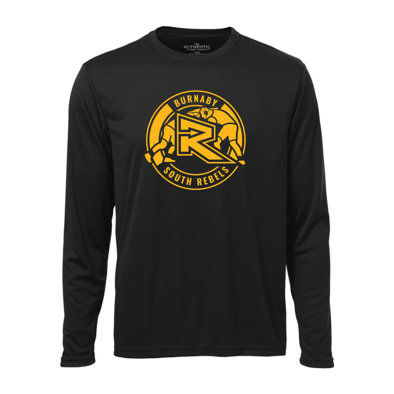 Rebels Wrestling ATC™ Long Sleeve Performance Shirt - Black